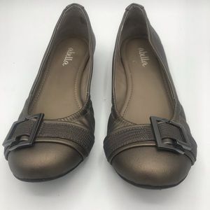 Abella▪️Bronze Clara Ballet Flat size 7.5M